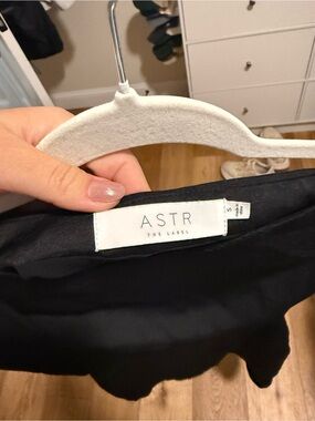 ASTR The Label Black Mini Dress